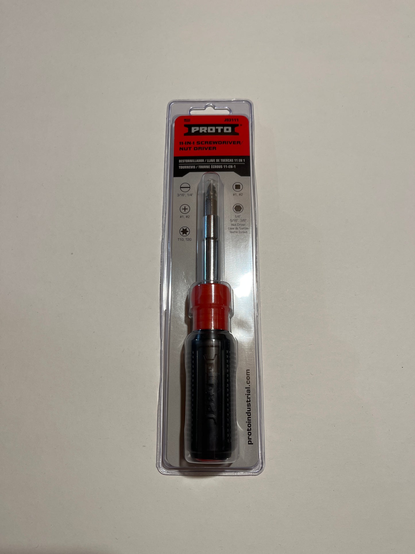 Proto 11 in 1 Screwdriver /Nutdriver J93111