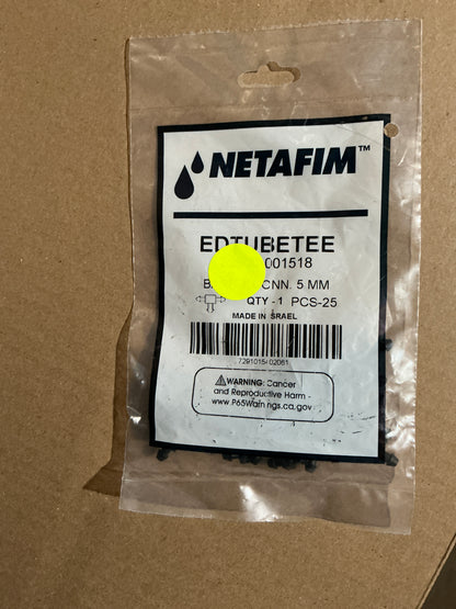 Netafim EDTUBEETEE Bag of 25