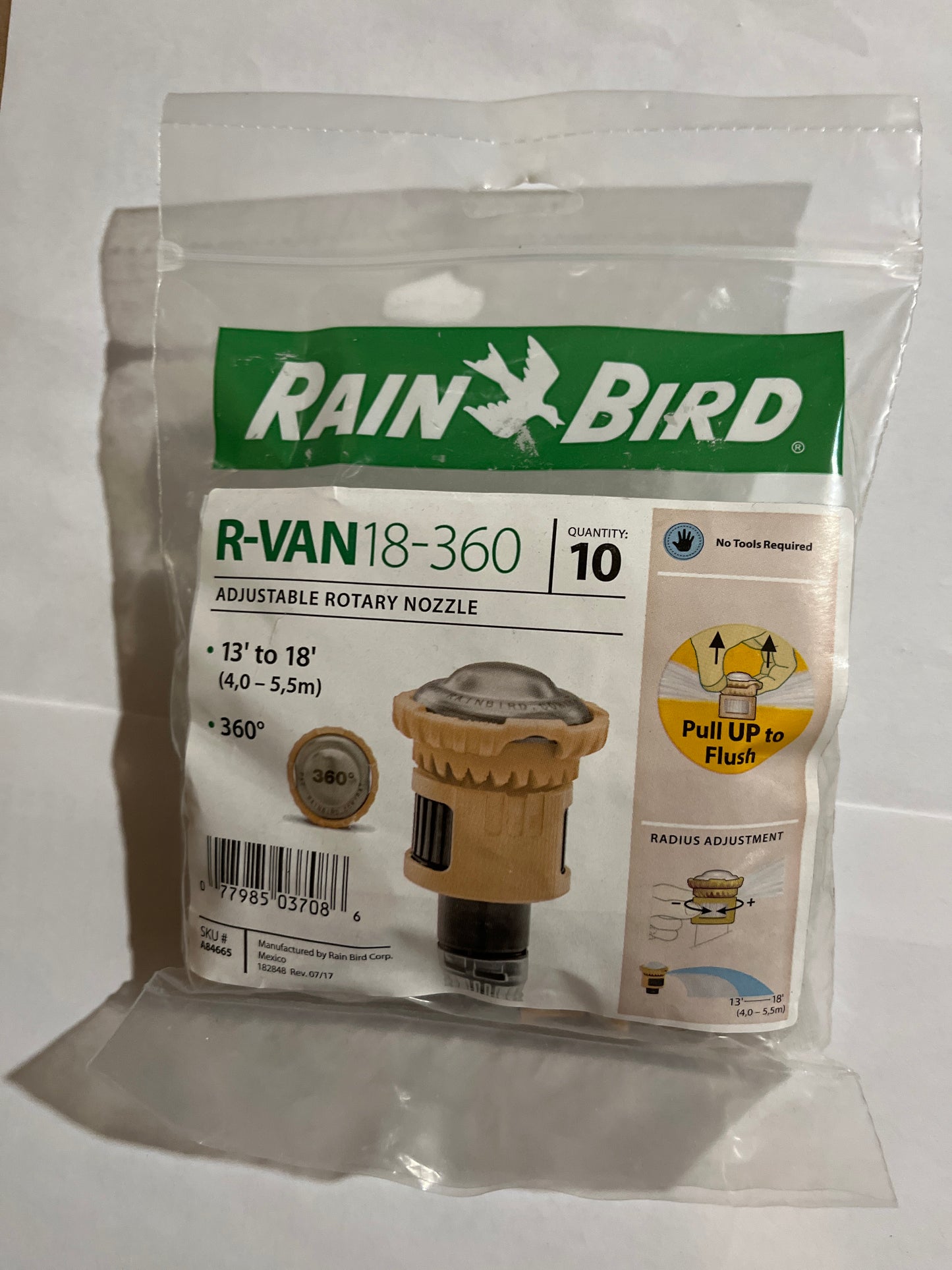 RVAN 18-360 Rainbird Rotary Nozzle