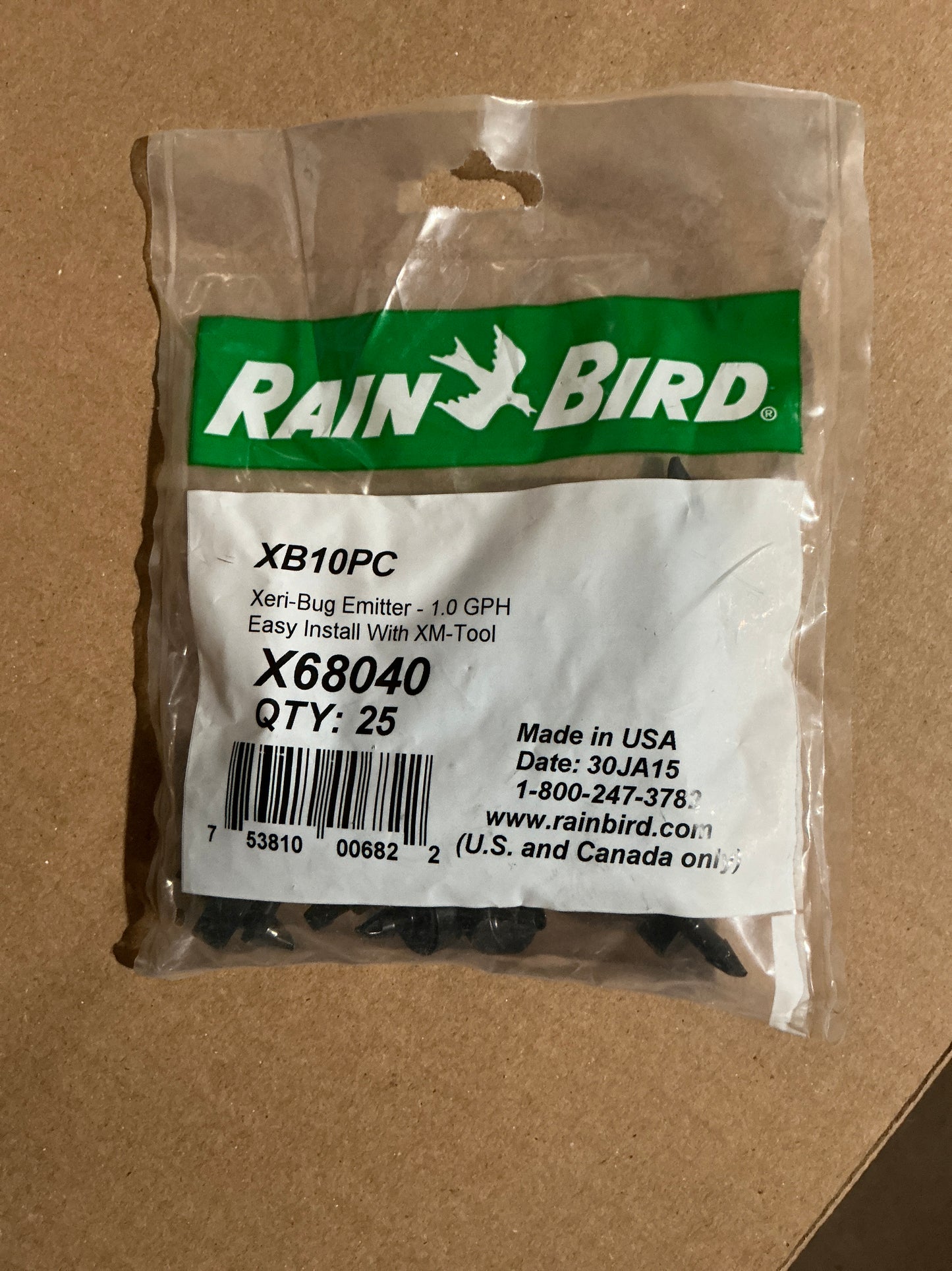 Xeri-bug Emitter 1.0 gph Bag of 25