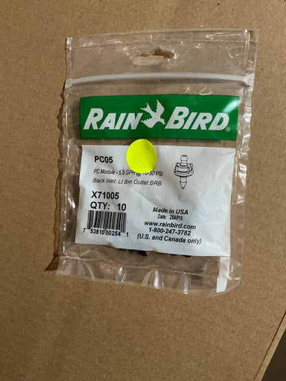 PC05 Rainbird PC Module 5.0 gph Bag of 10